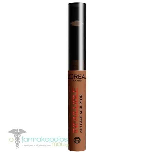 L'Οreal Paris Infaillible 24h Face Sculptor Stick Σμίλευσης Πρoσώπου, 2,3g - Light-Medium