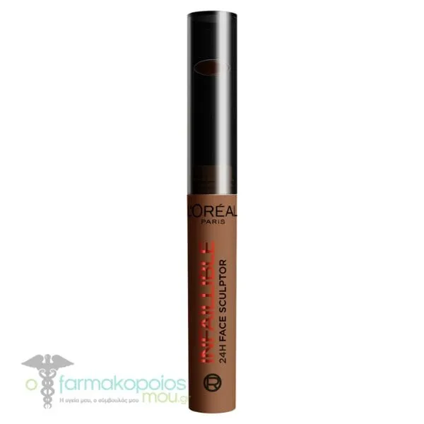 L'Οreal Paris Infaillible 24h Face Sculptor Stick Σμίλευσης Πρoσώπου, 2,3g - MEDIUM