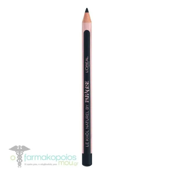 L'Οreal Paris Paradise Le Khol Liner Μολύβι Ματιών, 1τεμ - 101 MIDNIGHT BLACK
