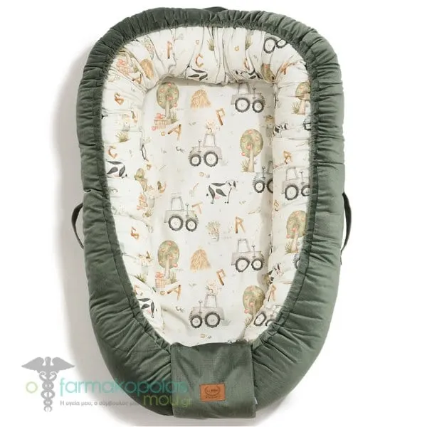 La Millou Baby Nest ABC Farm Khaki, 1pc