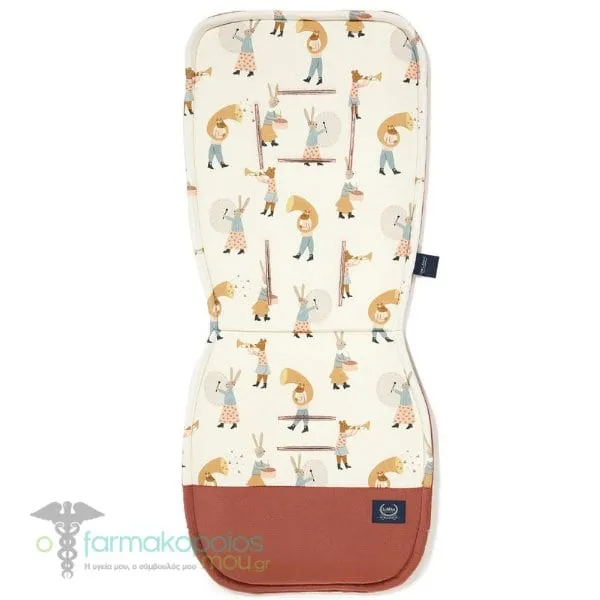 La Millou 5-Point Stroller Protector Musicians Pink Velvet Ginger, 1 pc