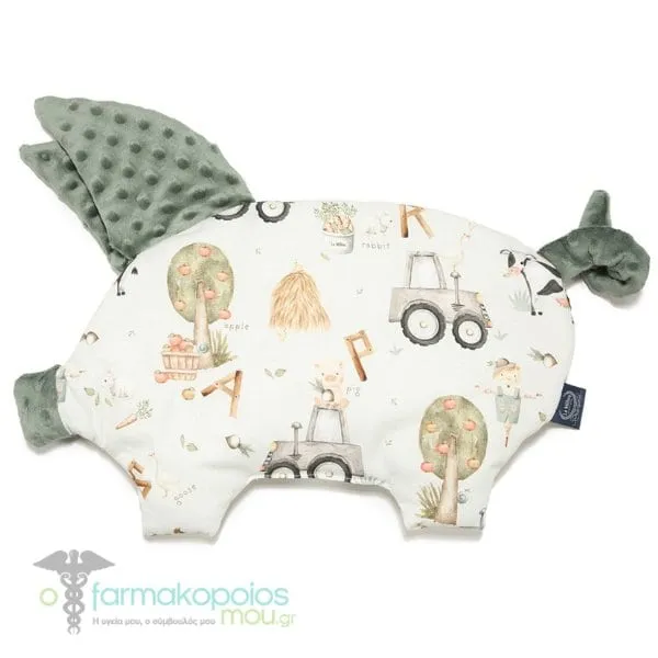 La Millou Sleepy Pig ABC Farm Khaki, 1pc