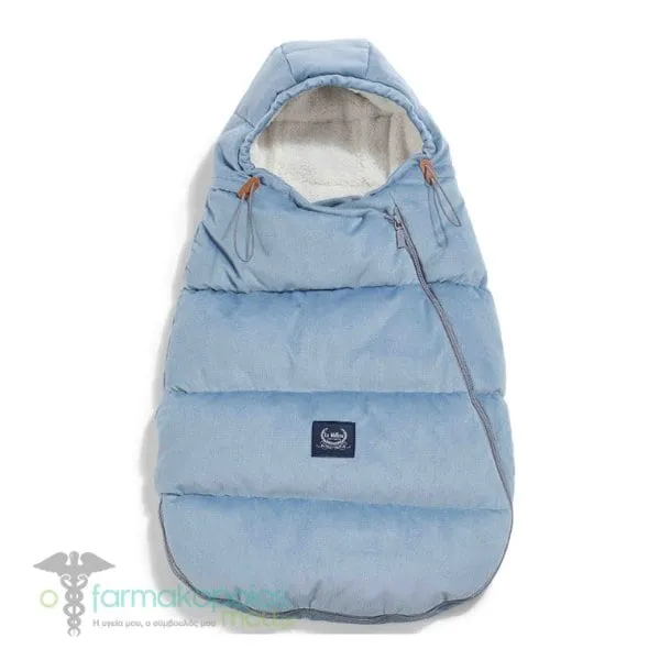 La Millou Aspen Bebe Stroller Bag Wind Blue Ποδόσακος (Με Υ Σύστημα Σημείων), 1τεμ