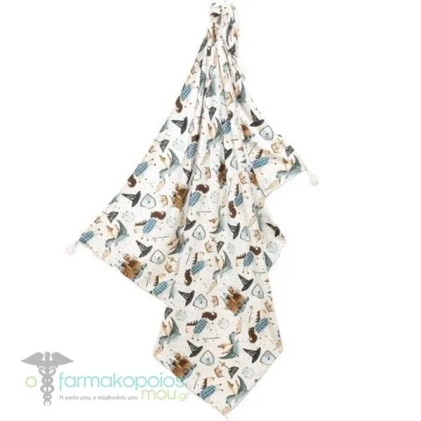 La Millou Bamboo Swaddle Prince (100x120cm), 1pc