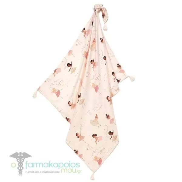 La Millou Bamboo Swaddler Ballerine Κουβέρτα Αγκαλιάς (100x120cm), 1τεμ