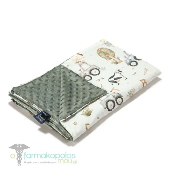 La Millou ΑΒC Farm Bamboo Minky Light Blanket (100x80cm), 1pc