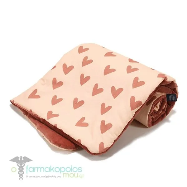 La Millou Cotto Warm Blanket Heartbeat Pink (110x140cm), 1pc