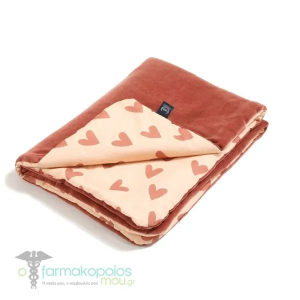 La Millou Cotto Warm Blanket Heartbeat Pink (100x80cm), 1pc