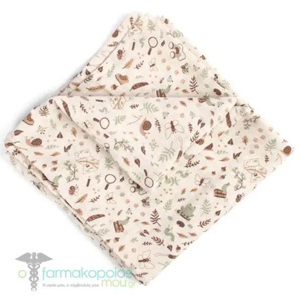 La Millou Filibabba Muslin Swaddle Diaper Little Wonders (120x120), 1pc