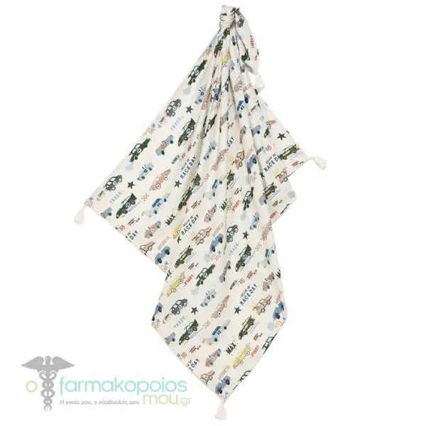 La Millou Grand Prix Bamboo Κουβέρτα Μουσελίνα (100x120cm), 1τεμ
