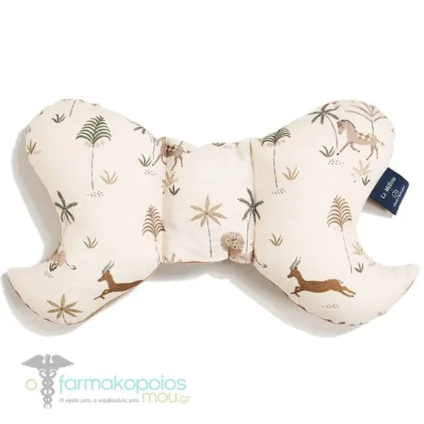 La Millou Jersey Angels Wings Little Savannah Mocca Αντικραδασμικό Μαξιλαράκι Καροτσιού, 1τεμ