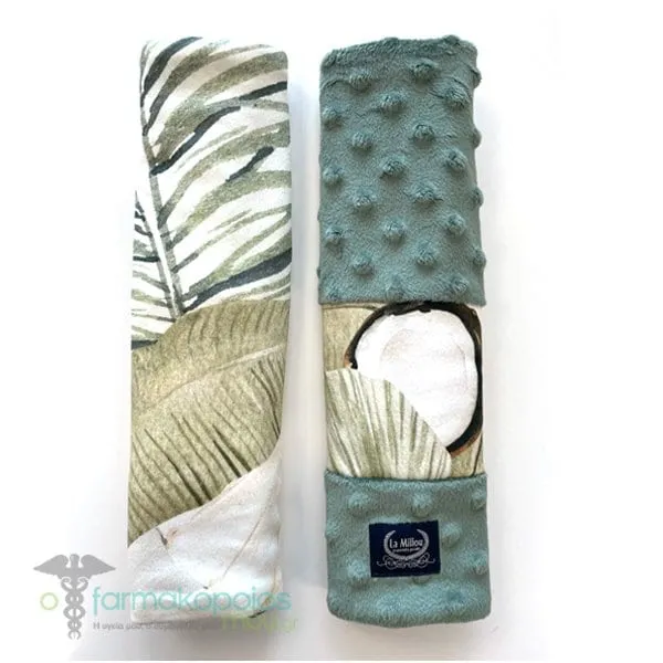 La Millou Seat Belt Cover Boho Coco - Khaki, 1set