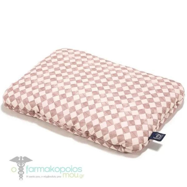 La Millou Sleeping Pillow Cotton Princess Chessboard (35x45cm), 1pc