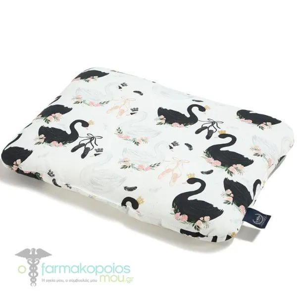 La Millou Moonlight Swan Mid Pillow Cotton Pillow (35x45cm), 1 pc