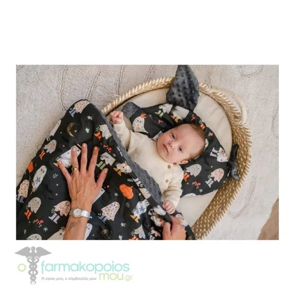 La Millou Scream Sleepy Pig Bαμβακερό Dark Grey, 1pc