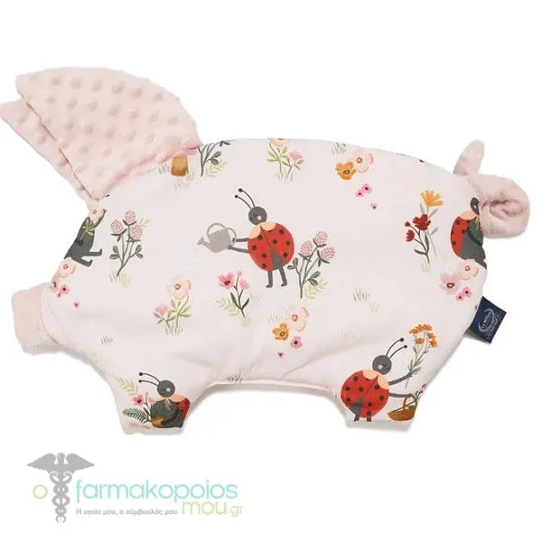 La Millou Sleepy Pig Mirella Powder Pink Baby Pillow (35x40cm), 1pcs