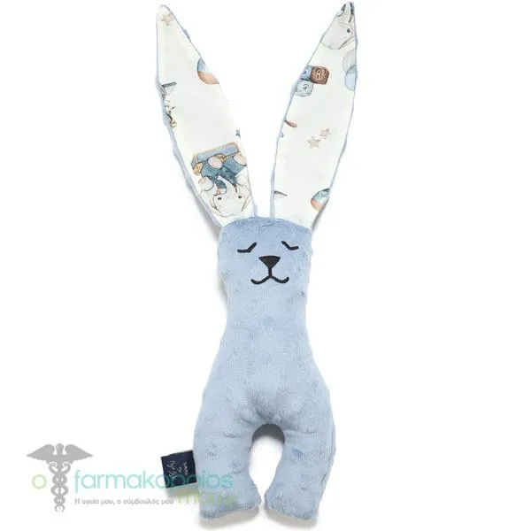 La Millou Small Bunny Simbo Wind Blue Yφασμάτινο Παιχνίδι Λαγουδάκι, 1τεμ