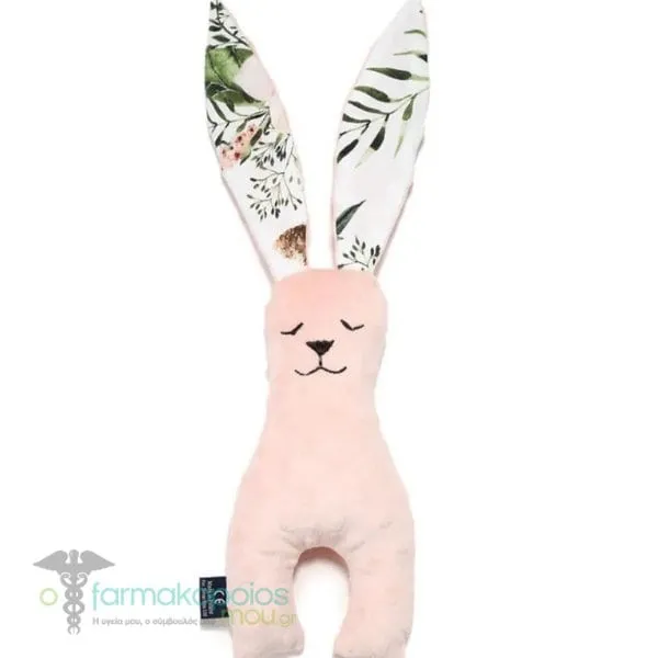 La millou Small Bunny Wild Blossom Minky Powder Pink