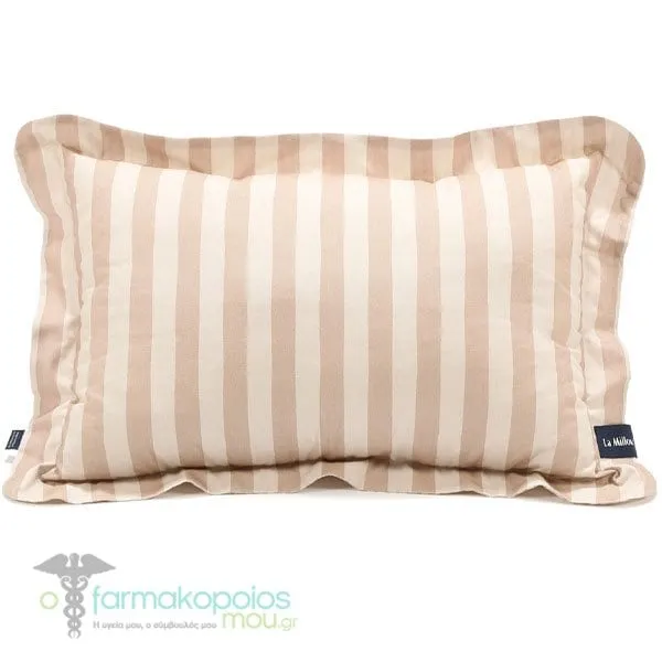 La Millou Stripes Beige Μεγάλο Παιδικό Μαξιλάρι (50x70cm), 1τεμ
