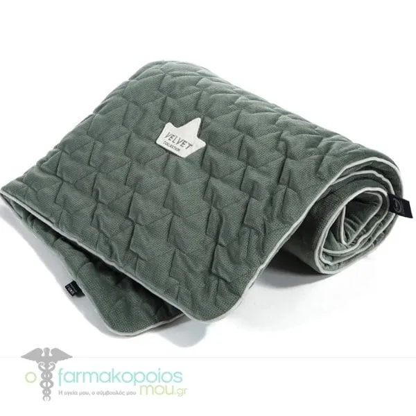 La Μillou Velvet Khaki Children's blanket (110x140cm), 1pcs