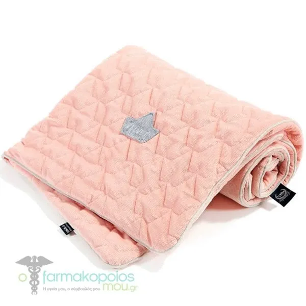 La Millou Velvet Powder Pink Baby Blanket (100x80cm), 1pcs