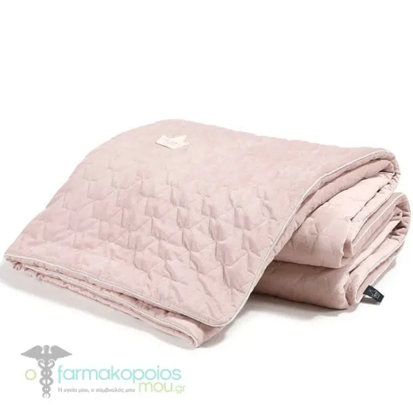 La millou XL Velvet Smoke Rose Blanket (160x240cm), 1pcs