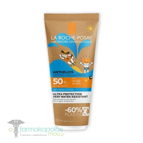 La Roche-Posay Anthelios Dermo-Pediatrics Wet Skin Lotion SPF50+, 200ml
