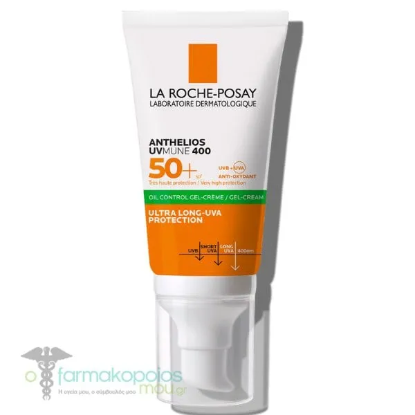 La Roche-Posay Anthelios UVMune 400 Oil Control Gel-Cream SPF50+, 50ml