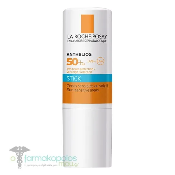 La Roche Posay Anthelios XL Stick Zone SPF50+ Αντιηλιακό Στικ για Υπερεκτεθειμένες Περιοχές, 9gr