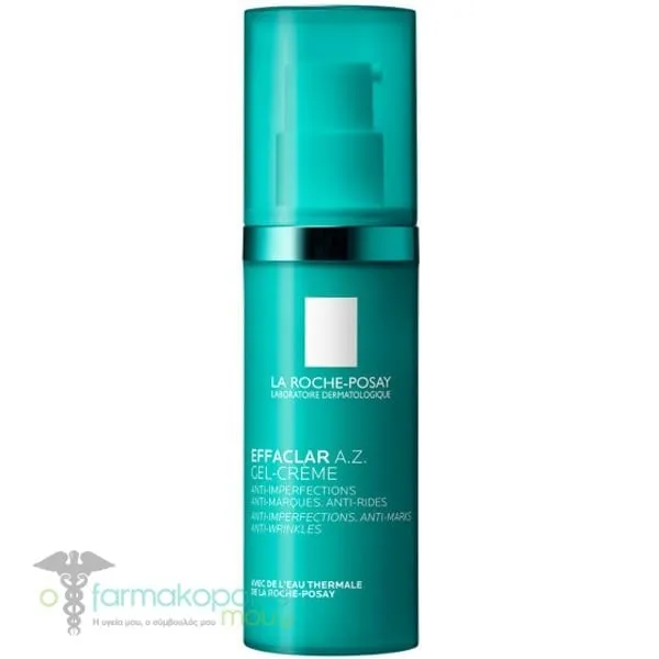 La Roche Posay Effaclar A.Z. Κρέμα κατά των Ατελειών, 40ml