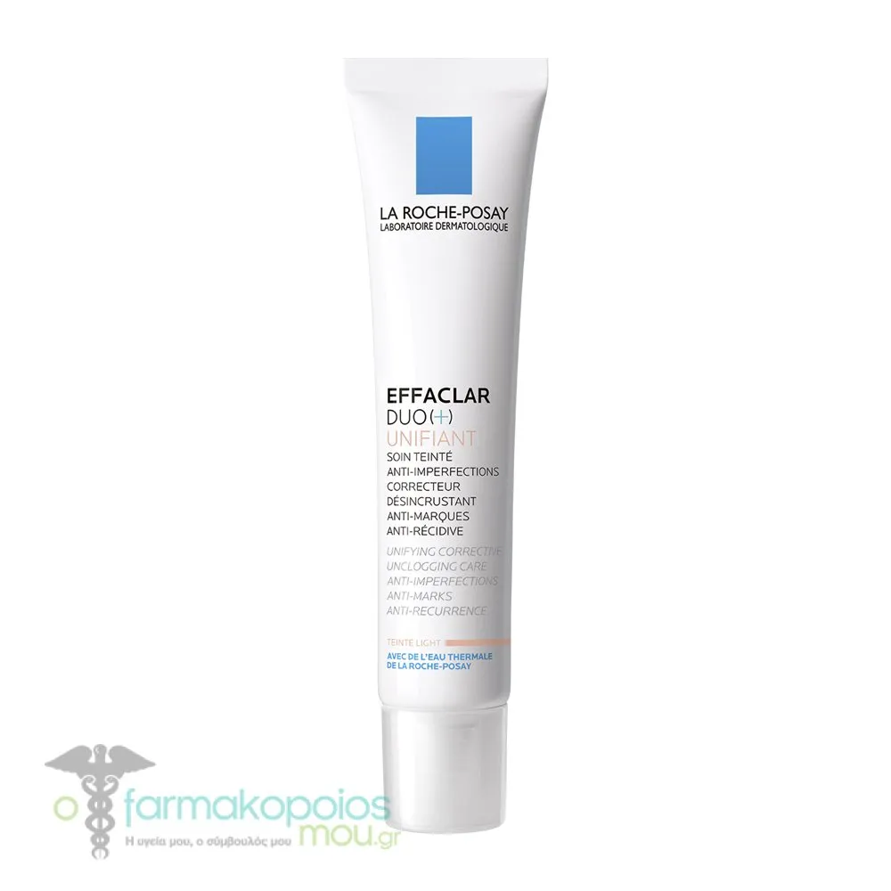 La Roche-Posay Effaclar Duo(+) Tinted Light Unifying Corrective Unclogging Care, 40ml