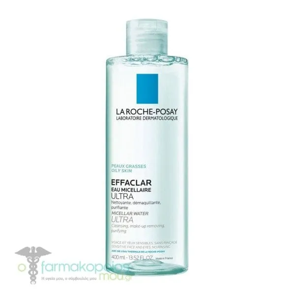 La Roche-Posay Effaclar Ultra Micellar Water for Oily Skin, 400ml