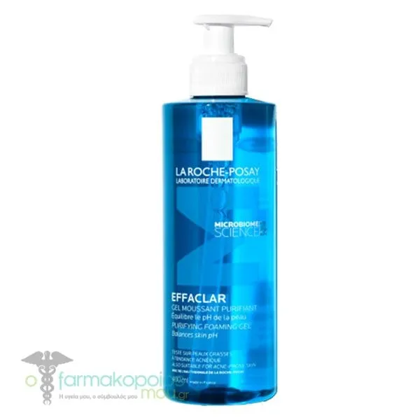 La Roche-Posay Effaclar Gel Purifying Foaming Gel for Oily Sensitive Skin, 400ml