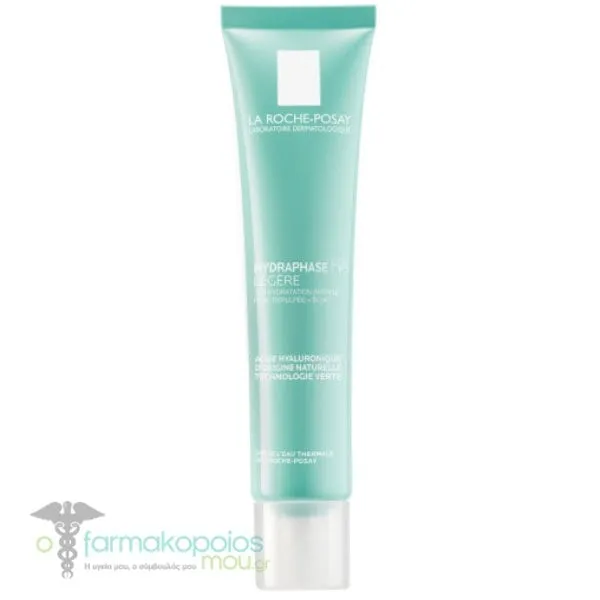 La Roche-Posay Hydraphase HA Light Κρέμα Προσώπου Ελαφριάς Υφής για 72 Ώρες Εντατικής Ενυδάτωσης, 40ml