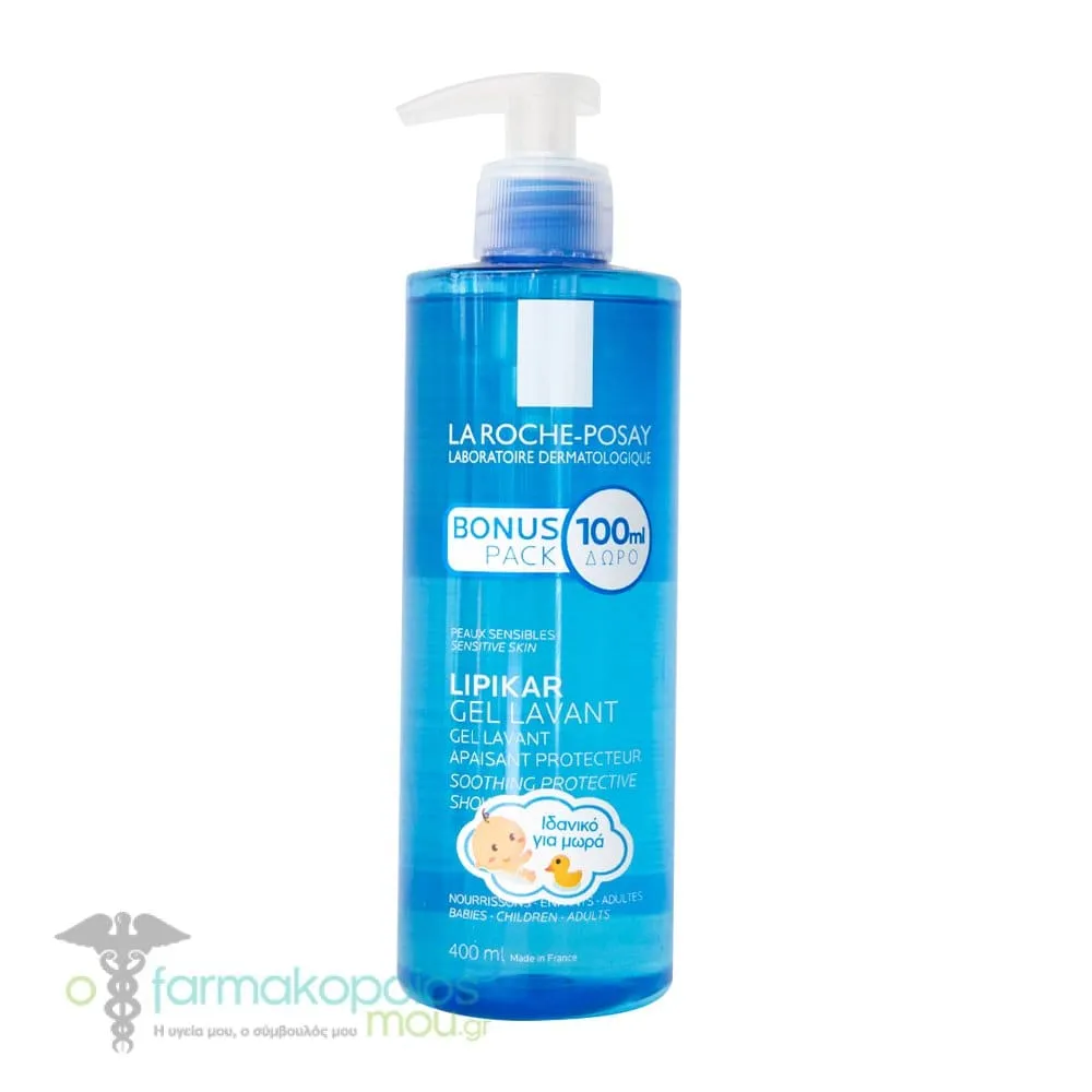 La Roche-Posay Lipikar Soothing Protective Shower Gel, 400ml