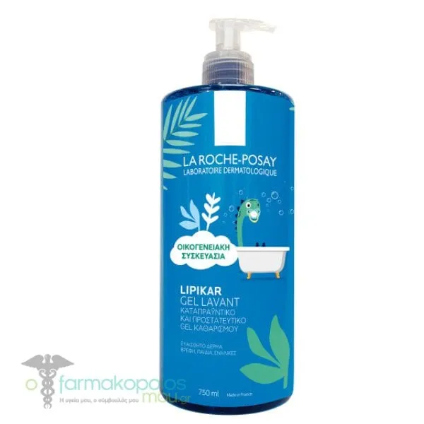 La Roche Posay Lipikar Gel Lavant Family Size, 750ml