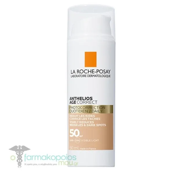 La Roche-Posay Αnthelios Age Correct Tinted SPF50, 50ml