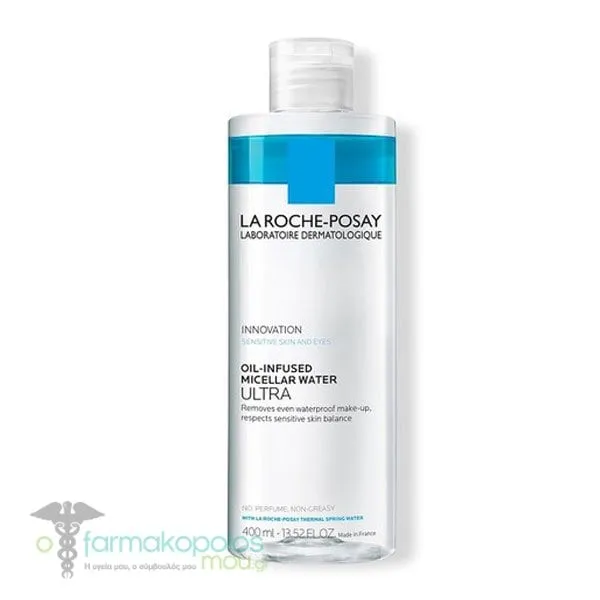 La Roche-Posay Oil-Infused Micellar Water Ultra, 400ml