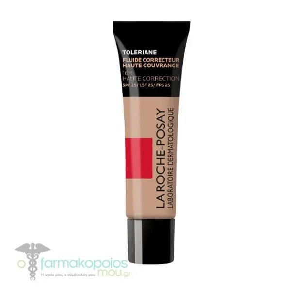 La Roche-Posay Toleriane Full Coverage Corrective Fluid Foundation, 30ml - Custard Mauve