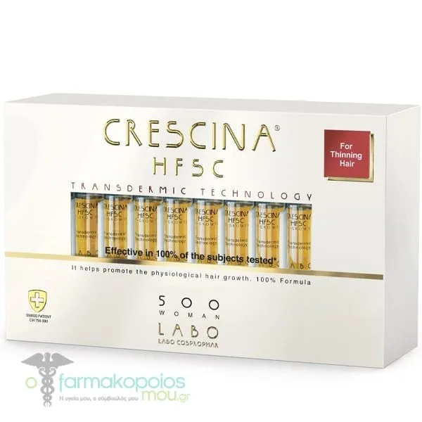 Labo Crescina Transdermic HFSC Woman 500, 20vials