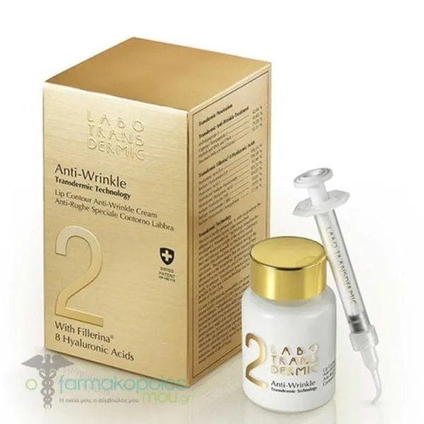 Labo Transdermic Lip Contour Anti-Wrinkle Αντιρυτιδική Kρέμα Χειλιών, 20ml