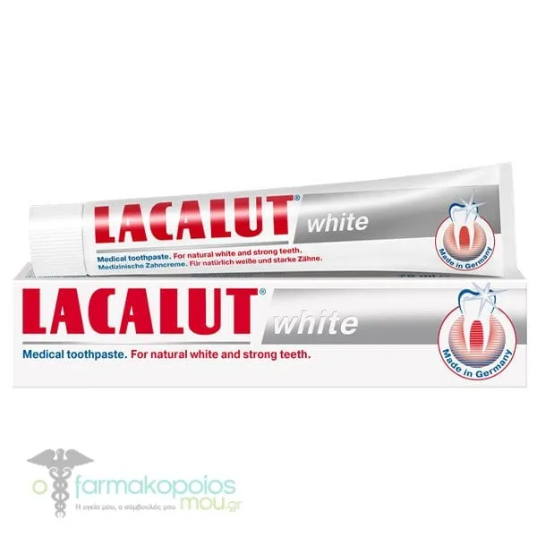 Lacalut White Ιατρική Οδοντόκρεμα για Λευκα Δόντια, 75ml