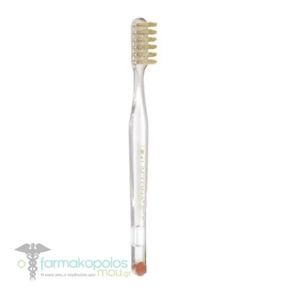 Lactona Nylon No41 Toothbrush Hard Transparent, 1pc