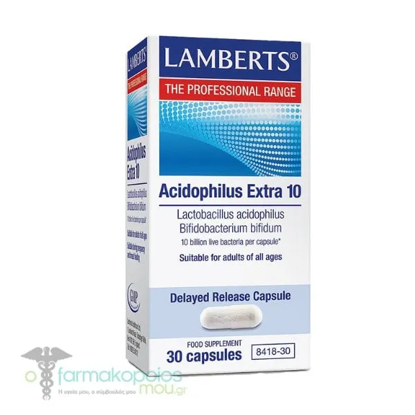 Lamberts Acidophilus Extra 10, 60caps