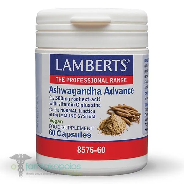 Lamberts Ashwagandha Advance, 60caps