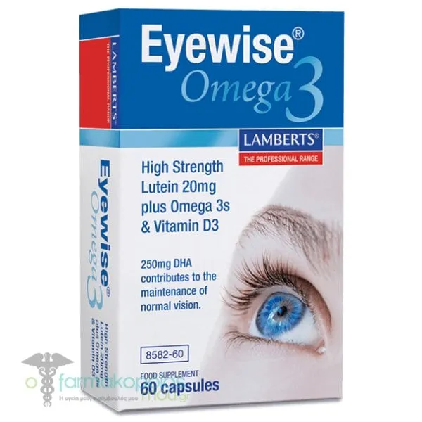 Lamberts Eyewise® Omega 3, 60caps
