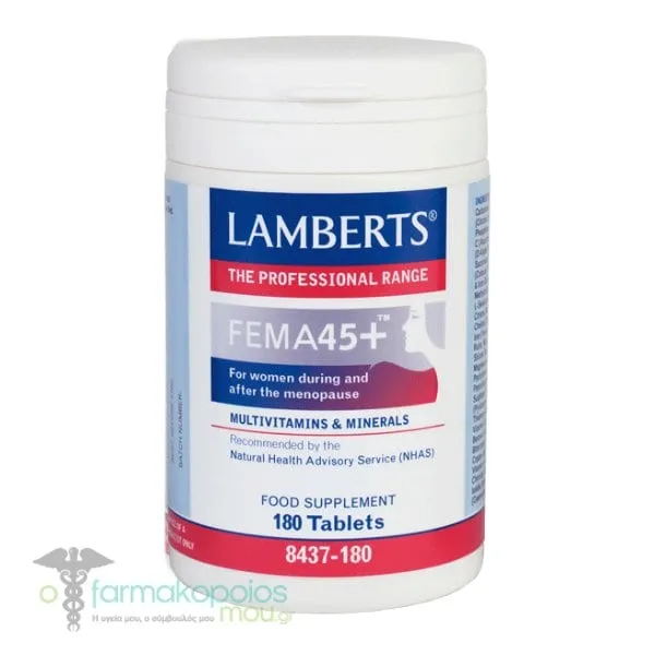 Lamberts Fema 45+, 180tabs