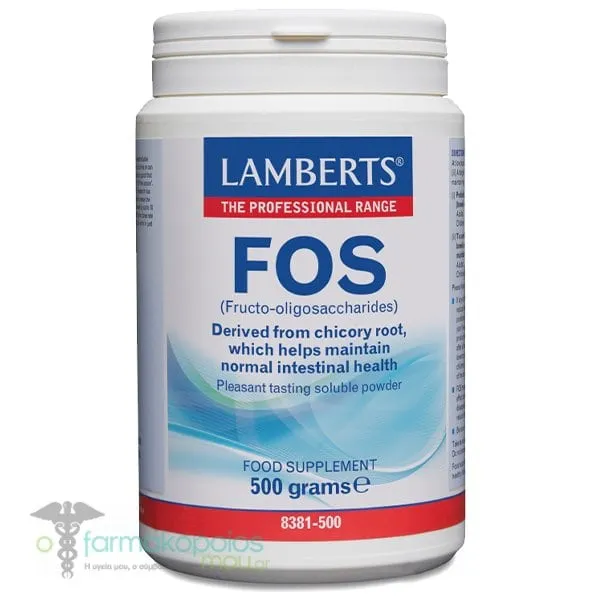 Lamberts FOS (Fructo-oligosaccharides), 500g