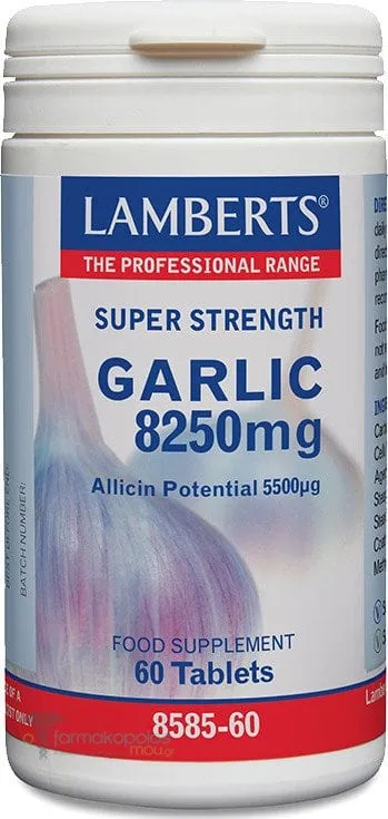 Lamberts Garlic 8250mg, 60tabs