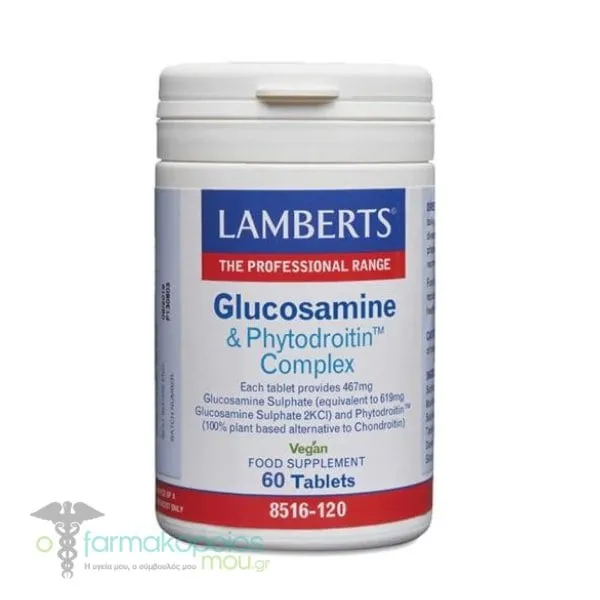 Lamberts Glucosamine & Phytodroitin™ Complex, 60tabs